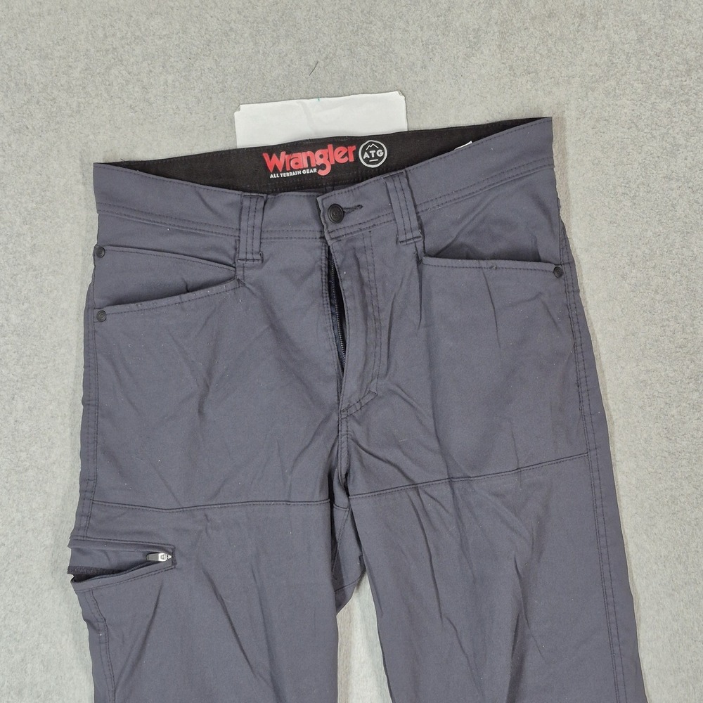 Wrangler ATG Men Activewear Pants 32X32 Black Elastane Nylon Tech Cargo READ